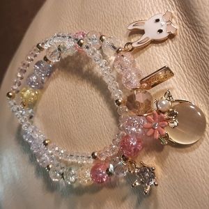 Gypsy Sun handmade White Rabbit Hand made Bracelet